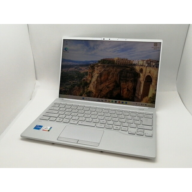 【中古】Fujitsu Note U FMVU550K3W【i5-1335U 16G 512G(SSD) 1GbE WiFi 14LCD(1920x1200)】【三宮センター】保証期間1ヶ月【ランクC】|じゃんぱら店
