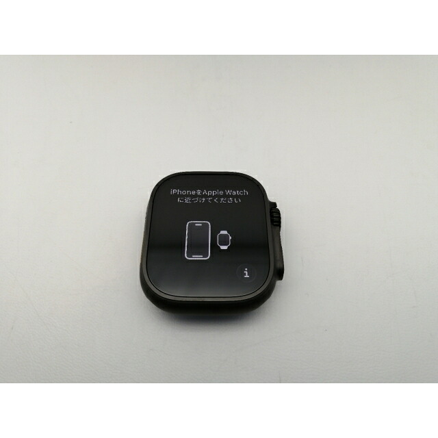 【中古】Apple Apple Watch Ultra3 49mm Cellular ブラックチタニウムケース/チャコールトレイルループ (S/M) MF1D4J/A【三宮センター】保証期間１ヶ月【ランクA】