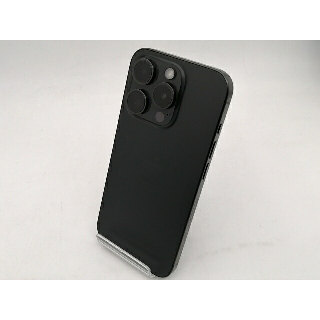 【中古】Apple docomo 【SIMフリー】 iPhone 15 Pro 512GB ブラックチタニウム MTUH3J/A【三宮センター】保証期間１週間【ランクC】｜じゃんぱら店