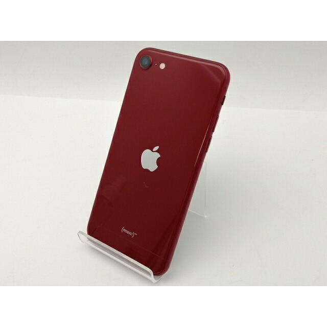 【中古】Apple SoftBank 【SIMフリー】 iPhone SE（第3世代） 64GB (PRODUCT)RED MMYE3J/A【三宮センター】保証期間１ヶ月【ランクB】