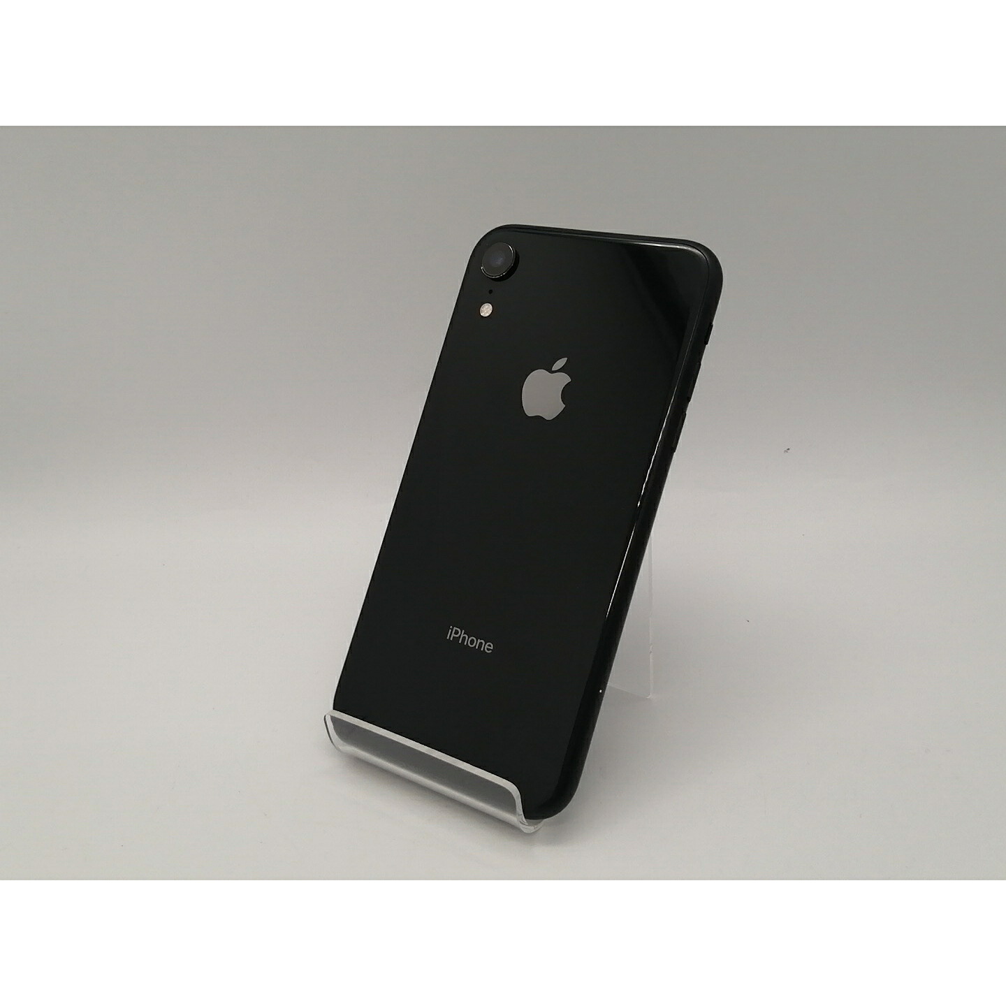 【中古】Apple docomo 【SIM鍵を掛ける取りけす済み】 iPhone XR 128GB 黒いこと MT0G2J/A【三宮真っただ中】引き受ける継続期間１ヶ月【序列付けるC】