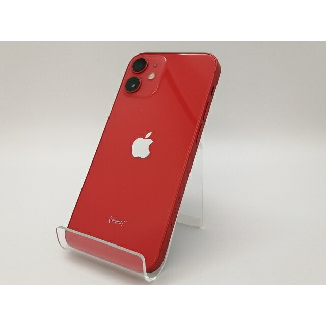 【中古】Apple SoftBank 【SIM鍵を掛ける取りけす済み】 iPhone 12 mini 64GB (PRODUCT)RED MGAE3J/A【三宮真っただ中】引き受ける継続期間１ヶ月【序列付けるC】