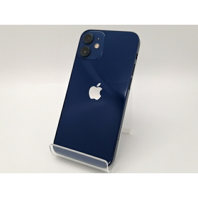 【中古】Apple 国内版 【SIMフリー】 iPhone 12 mini 64GB ブルー MGAP3J/A【三宮センター】保証期間１ヶ月【ランクA】