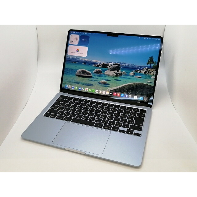 【中古】Apple MacBook Air 13インチ M5(CPU:10C/GPU:8C) 16GB/512GB スカイブルー MDHH4J/A (13インチ,M5)【三宮センター】保証期間１ヶ月【ランクB】｜じゃんぱら店