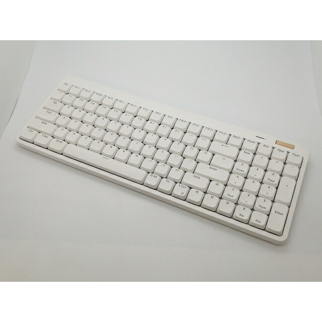 【中古】Lofree Lofree Flow Lite100 OE922 Mechanical Keyboard [英語取り合わせ/白いこと]【三宮真っただ中】引き請ける継続期間１週