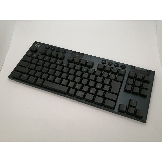 【中古】Logicool G913 TKL LIGHTSPEED Wireless RGB Mechanical Gaming Keyboard-Tactile G913-TKL-TCBK [炭素(黒いこと)]【三宮真っただ中】引きうける継続期間１週