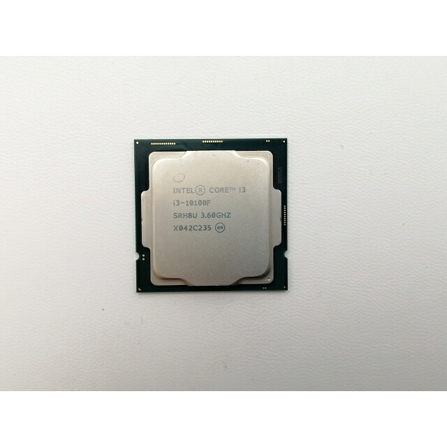 【中古】Intel Core i3-10100F (3.6GHz/結核症:4.3GHz) BOX LGA1200/4C/8T/L3 7M/TDP65W【三宮真っただ中】言いはなつ継続期間１週