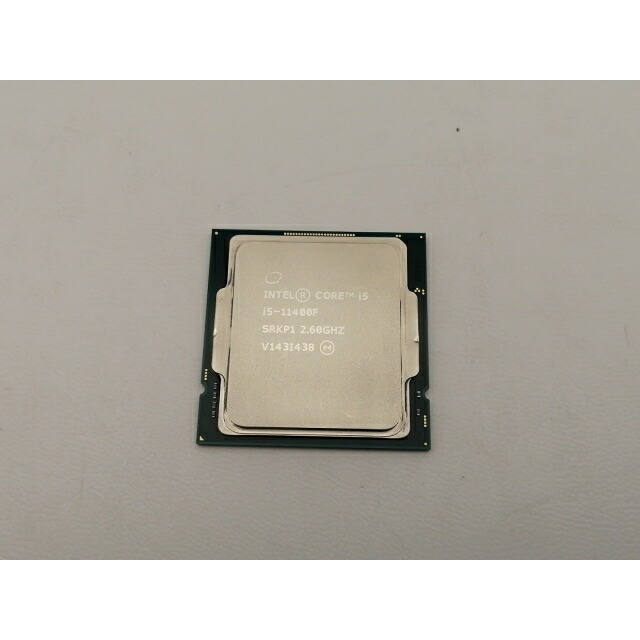 【中古】Intel Core i5-11400F (2.6GHz/結核症:4.4GHz) Bulk LGA1200/6C/12T/L3 12M/No iGPU/TDP65W【三宮真っただ中】引きうける継続期間１週