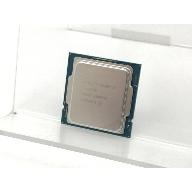 【中古】Intel Core i7-11700 (2.5GHz/結核症:4.8GHz) Bulk LGA1200/8C/16T/L3 16M/UHD750/TDP65W【三宮真っただ中】引き請ける継続期間１週