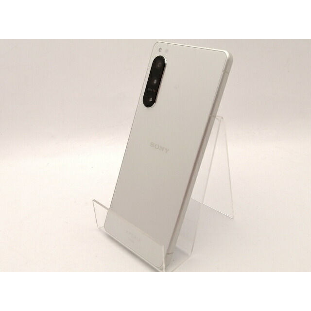 美品】 SIMフリー au SOG09 SONY Xperia 5 IV エクリュホワイト 