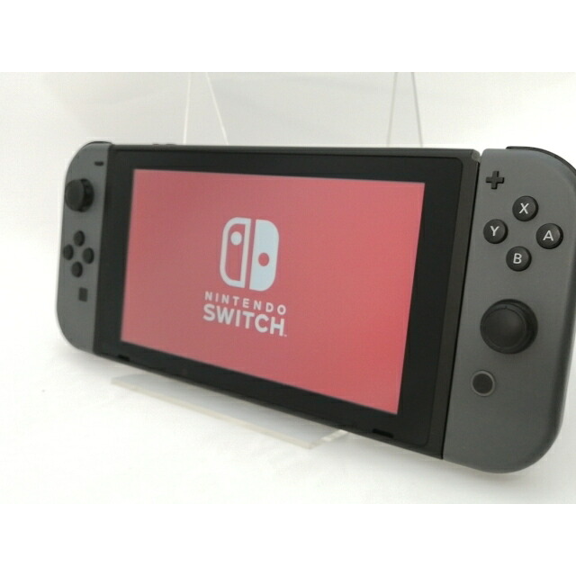 【中古】Nintendo Switch 本体 Joy-Con(L)/(R) グレー HAC-S-KAAAA 【2017年3月】【神保町】保証期間1ヶ月【ランクC】|じゃんぱら店