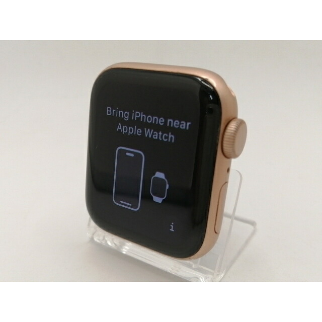 【中古】Apple Apple Watch SE GPS 40粍 ゴールドアルミケース (ダンス楽隊絶無)【神保町】引き受ける継続期間１ヶ月【序列付けるB】