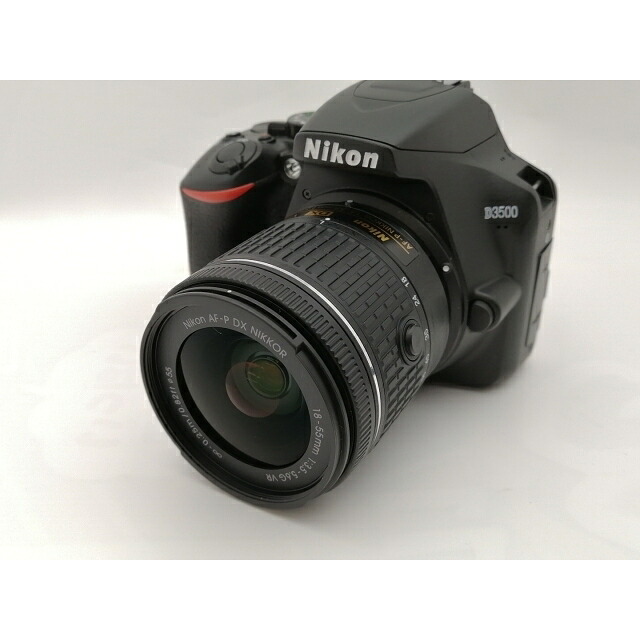 【中古】Nikon D3500 18-55 VR 水晶体一揃いの道具【神保町】引き受ける継続期間１ヶ月【価値づけるA】