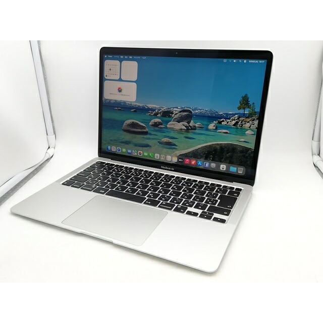 【中古】Apple MacBook Air 13インチ M1(CPU:8C/GPU:7C) 8GB/256GB シルバー MGN93J/A (M1・2020)【神保町】保証期間１ヶ月【ランクA】｜じゃんぱら店 58,188円