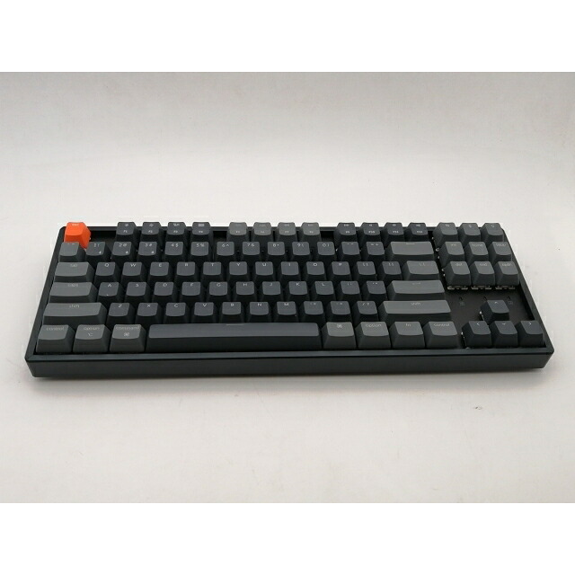 【中古】Keychron K8 Wireless Mechanical Keyboard K8-87-RGB-Blue-US 青軸【神保町】引き受ける継続期間１週