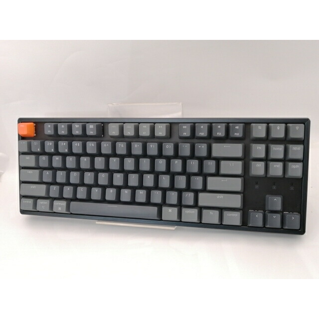 【中古】Keychron K8 Wireless Mechanical Keyboard K8-87-RGB-Blue-US 青軸【神保町】引き受ける継続期間１週
