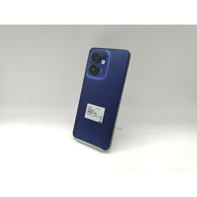 【中古】Oppo ymobile 【SIM無償性】 OPPO Reno13 A ルミナスネイビー 8GB 128GB A501OP【吉祥寺】引き受ける継続期間１ヶ月【価値づけるA】