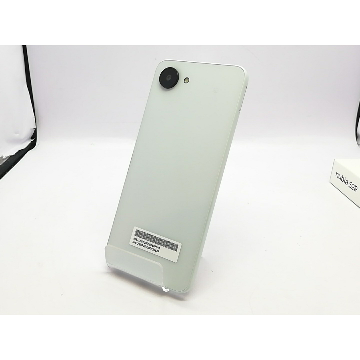 【中古】Nubia 移動性 【SIM無償性】 nubia S2R 4GB 64GB 白いこと【吉祥寺】引き受ける継続期間１ヶ月【価値づけるA】