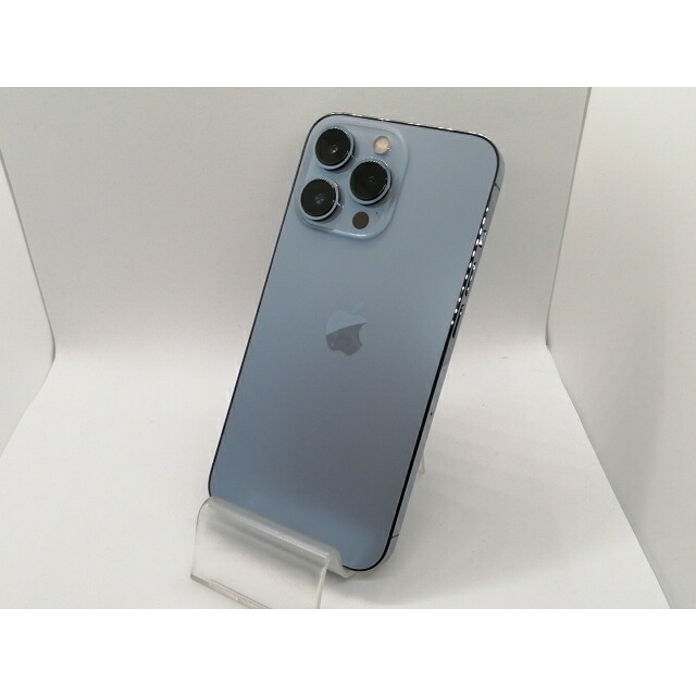 【中古】Apple SoftBank 【SIMフリー】 iPhone 13 Pro 256GB シエラブルー MLUU3J/A【吉祥寺】保証期間1ヶ月【ランクC】|じゃんぱら店