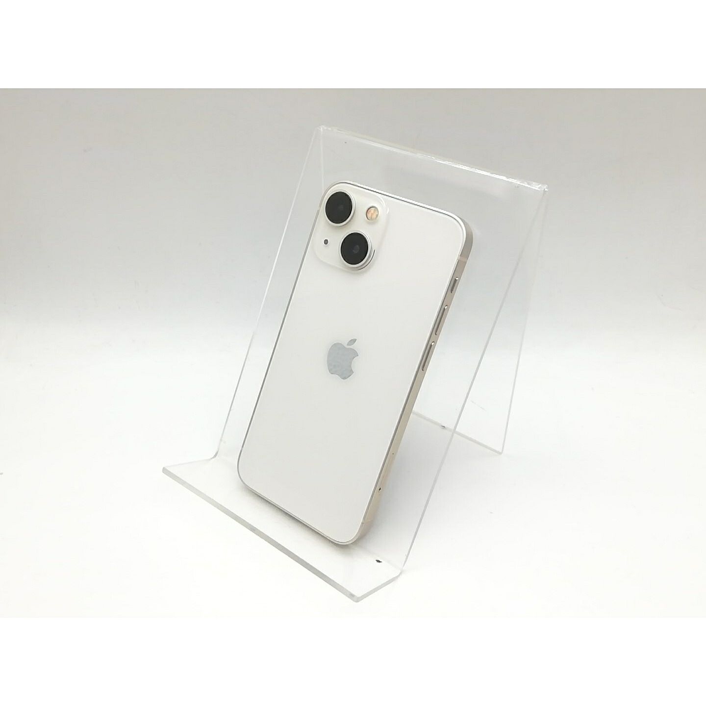 【中古】Apple モバイル 【SIMフリー】 iPhone 13 mini 128GB スターライト MLJE3J/A【吉祥寺】保証期間１週間【ランクC】｜じゃんぱら店