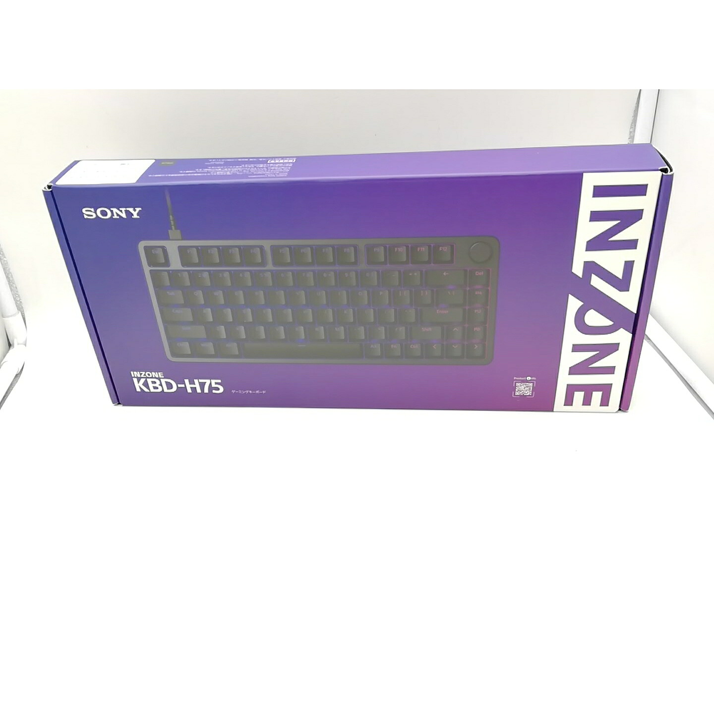 【未当て嵌める】SONY INZONE KBD-H75 : KBD-G900/BC【吉祥寺】引き受ける継続期間１週