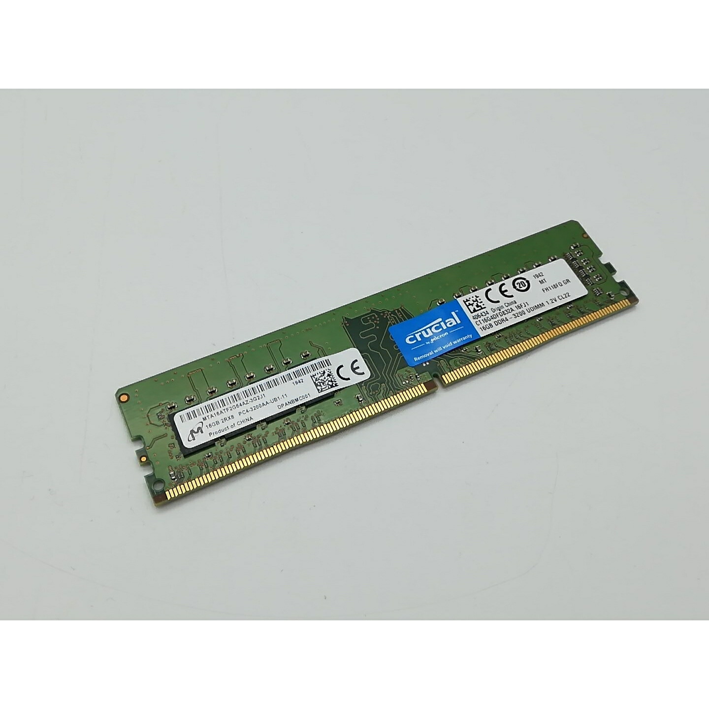 【中古】DDR4 16GB PC4-25600(DDR4-3200)【デスクトップPC用】【吉祥寺】保証期間1週間|じゃんぱら店