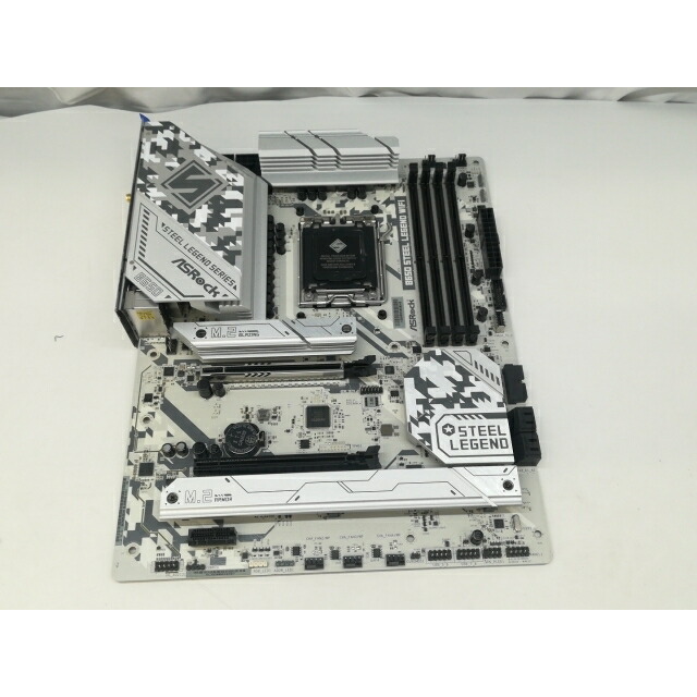 【中古】ASRock B650 Steel Legend WiFi B650/AM5/ATX【札幌南2条】保証期間１週間