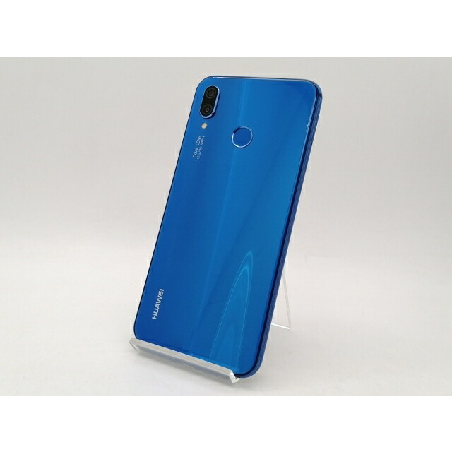 【中古】Huawei ymobile 【SIM無償性】 HUAWEI P20 lite クラインブルー 4GB 32GB ANE-LX2J【札幌南2条】引き受ける継続期間１ヶ月【価値づけるB】