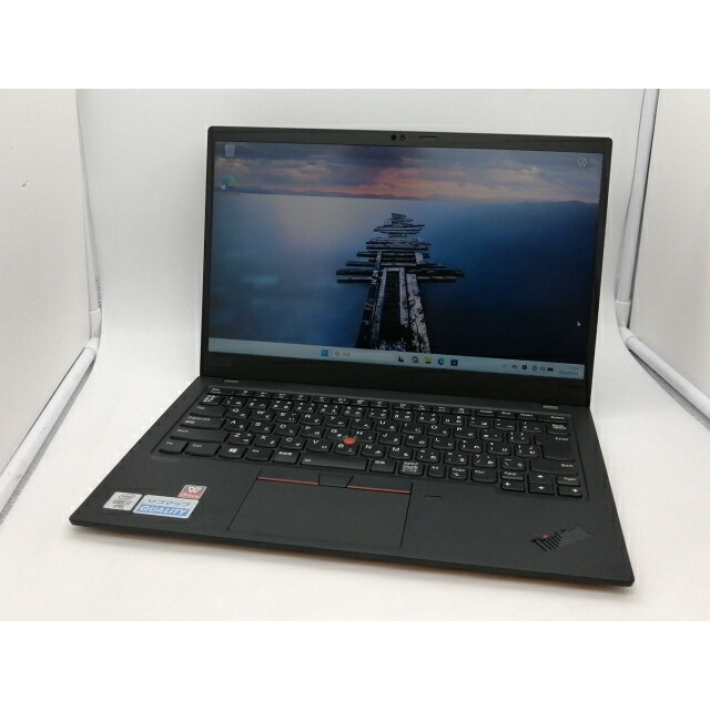 【中古】Lenovo ThinkPad X1 Carbon Gen 8 黒いこと【i7-10610U 16G 512G(SSD) 無線LAN 4G/LTE 14LCD(1920x1080)】【札幌南2条】引きうける継続期間１週【位置づけるC】