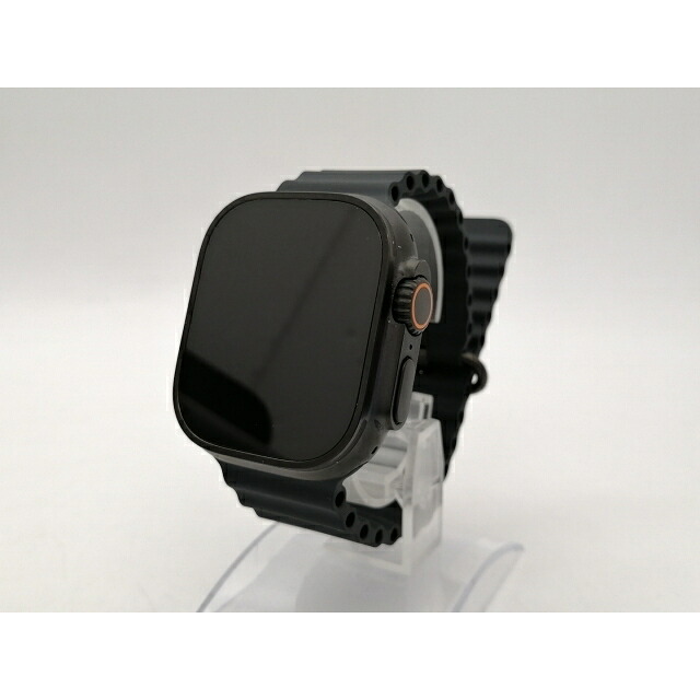 【中古】Apple Apple Watch Ultra3 49粍 Cellular ブラックチタニウムケース/ブラックオーシャンバンド MF0J4J/A【札幌南2条】引き請ける継続期間１ヶ月【序列付けるA】
