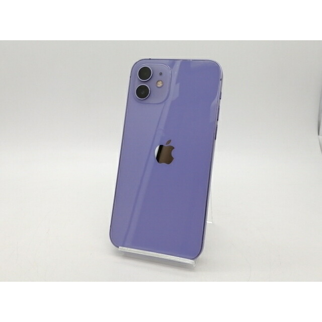 【中古】Apple SoftBank 【SIMロック解除済み】 iPhone 12 64GB パープル MJNH3J/A【札幌南2条】保証期間1週間【ランクC】|じゃんぱら店