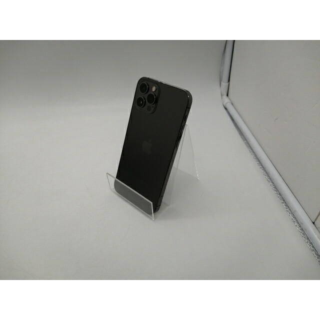 【中古】Apple 国内版 【SIMフリー】 iPhone 12 Pro 128GB グラファイト MGM53J/A【札幌南2条】保証期間１ヶ月【ランクB】