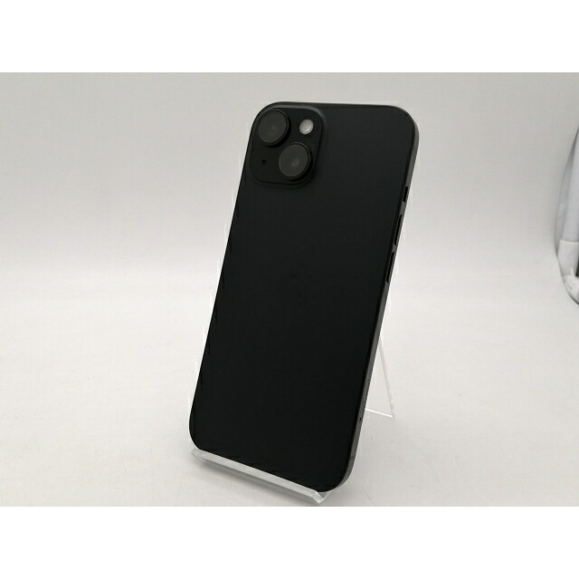 【中古】Apple docomo 【SIMフリー】 iPhone 15 128GB ブラック MTMH3J/A【札幌南2条】保証期間１ヶ月【ランクA】