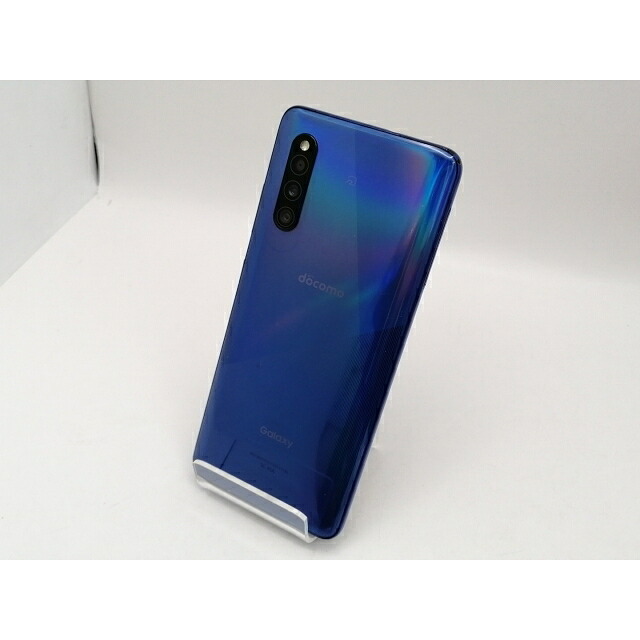 【中古】SAMSUNG docomo 【SIM鍵を掛ける取り消す済み】 Galaxy A41 青碧 4GB 64GB SC-41A【池袋東口】引き請ける継続期間１ヶ月【序列付けるC】
