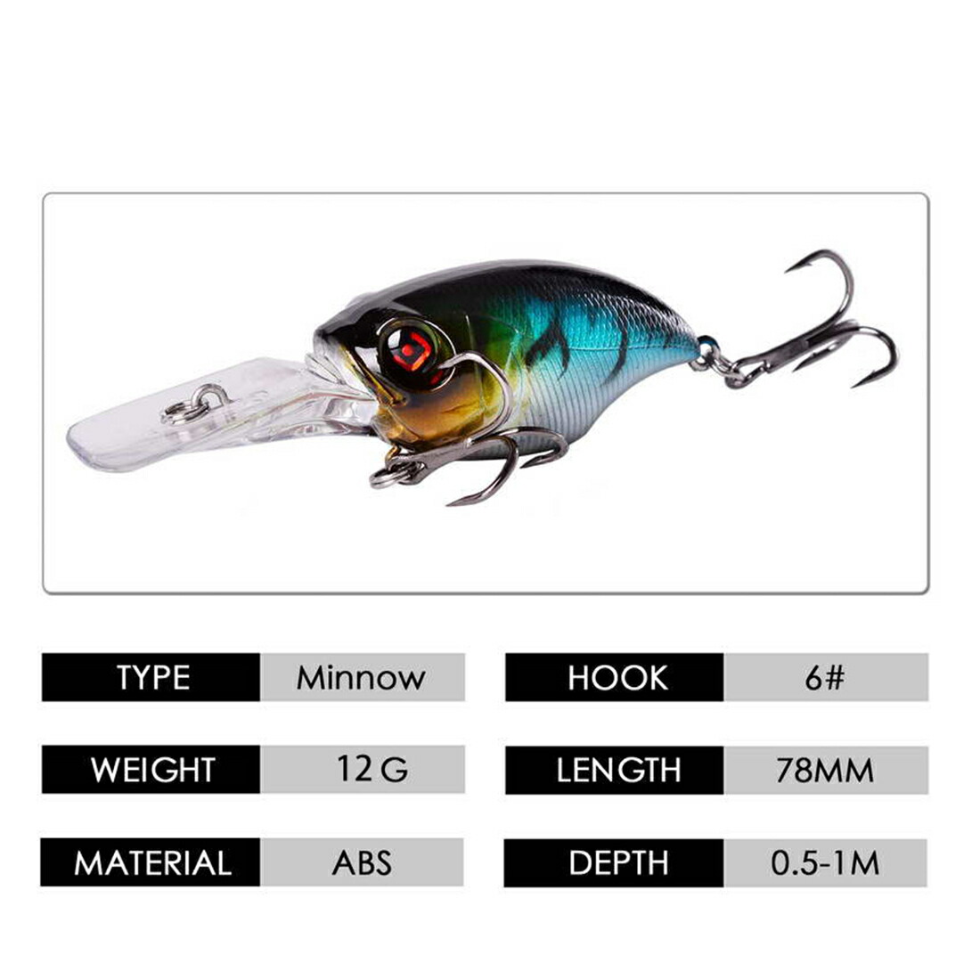楽天市場 Vib ルアー 疑似餌 約 7 8cm 約12g Vib 釣り 餌 釣具 釣りえ 偽物エサ Amor