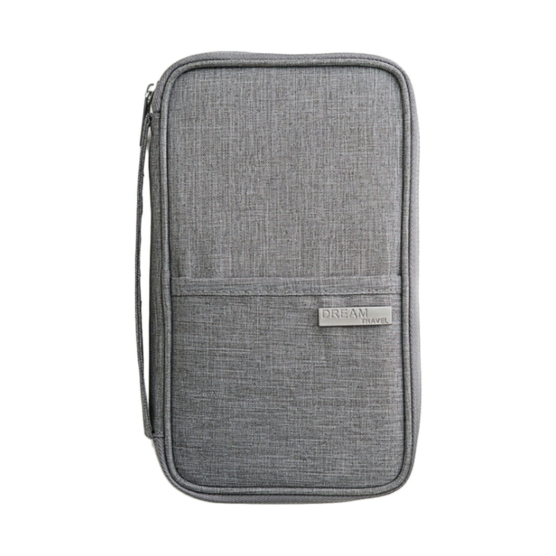 楽天市場 パスポートケース パスポートカバー マルチケース カードケース チケットケース お薬手帳 通帳 小銭 収納 ポーチ 便利グッズ パスポート入れ トラベルグッズ 旅行グッズ グレー Amor