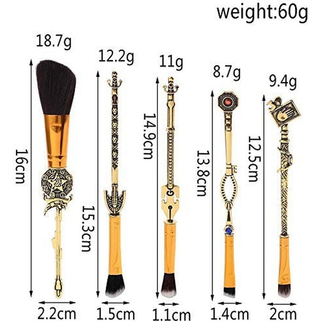 楽天市場 ジョジョの奇妙な冒険 メイクブラシ 5本セット 化粧ブラシセット ジョジョ 空条承太郎 化粧筆 メイクブラシセット 収納ポーチ付き 初心者 メークアップツール 美容ツール Amor
