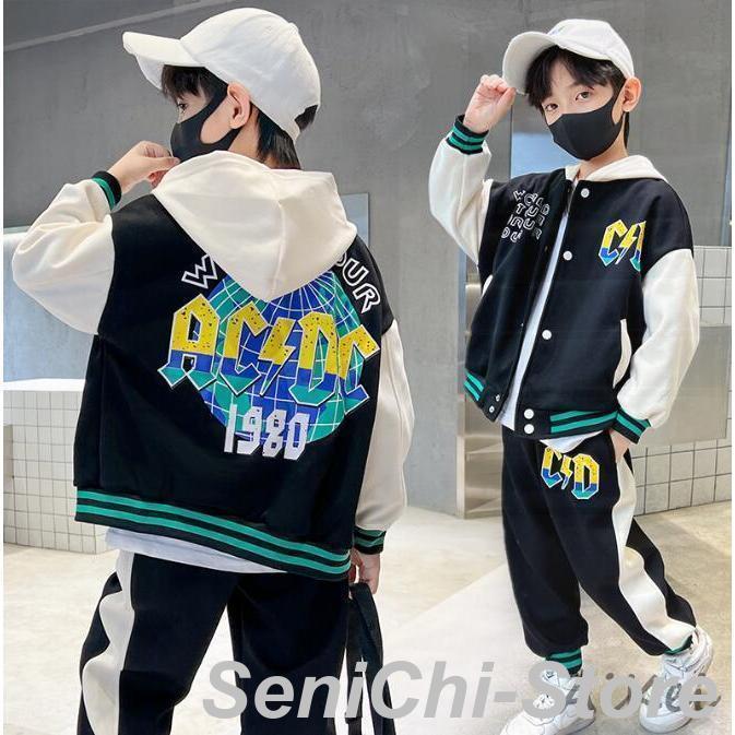 子供ジャージ 上下セット 子供服 男の子 春服 セットアップ 長袖 パーカー ロングパンツ 長ズボン キッズ ジュニア 可愛い おしゃれ