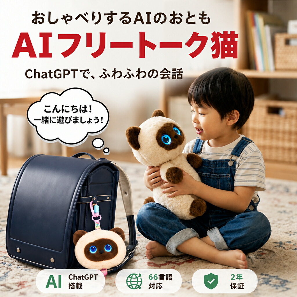 ぬいぐるみ 人工知能学 遊び道具  人工知能学あやつり人形  陰電子愛玩動物 電動自動人形 ぬいぐるみ ChatGPT積み上げる 人工知能学語らい 語り合う自動人形 66言葉づかい相応う 日本語 英語 赤ちゃん 癒し 交通 Type-C申し受ける 適用業務提携  差し上げ物 差し上げ物 2年引き受ける 【月額無料】