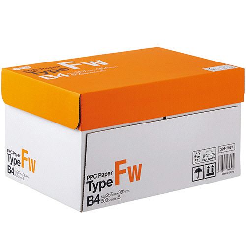 PPC　Paper　Type　FW　B4　1箱(2500枚:500枚×5冊)