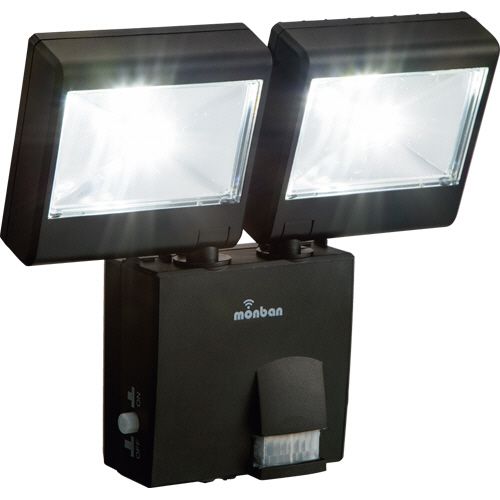 LEDセンサーライト　(乾電池式　2灯2W)　1台