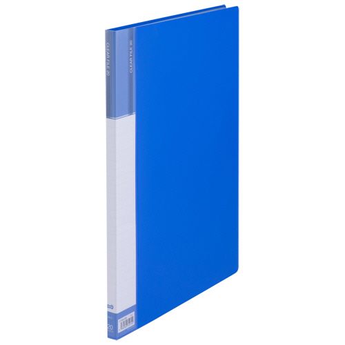 読みやすい整理保存用具（裏張り入） Ｂ４タテ ２０衣嚢 背幅１５粍 青み １仕掛ける（１０冊）