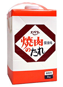 【送料無料】★まとめ買い★　エバラ 焼肉のたれ 醤油味 5Kg 　&times;4個【イージャパンモール】｜イージャパンアンドカンパニーズ