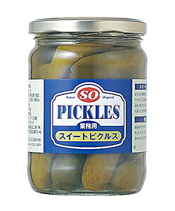 【送料無料】★まとめ買い★　S\u003dO スイートピクルス 瓶入　550g　×12個【イージャパンモール】
