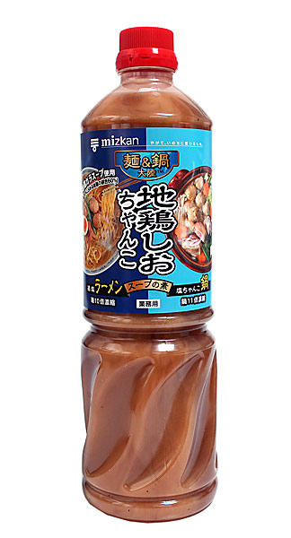 【送料無料】★まとめ買い★ ミツカン 麺&鍋大陸 地鶏しおちゃんこスープの素 1180g ×8個【イージャパンモール】|イージャパンアンドカンパニーズ