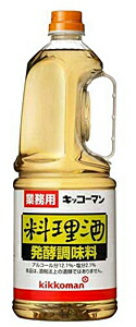 【送料無料】★まとめ買い★　キッコーマン　発酵調味料・料理酒　１．８Ｌ　×6個【イージャパンモール】