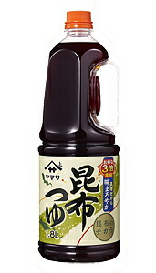 【送料無料】★まとめ買い★　ヤマサ　昆布つゆ　１．８Ｌ　×6個【イージャパンモール】