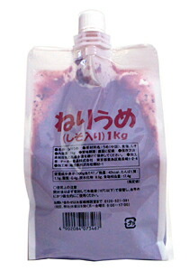 ★まとめ買い★　テーオー　ねりうめ　しそ入り　１Ｋｇ　×6個【イージャパンモール】