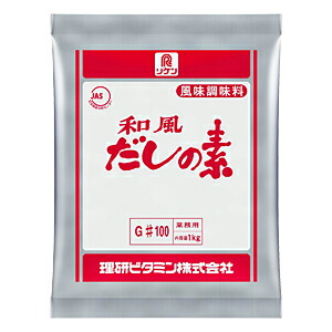 ★まとめ買い★　理研　和風　だしの素　＃１００　１Ｋｇ　×10個【イージャパンモール】