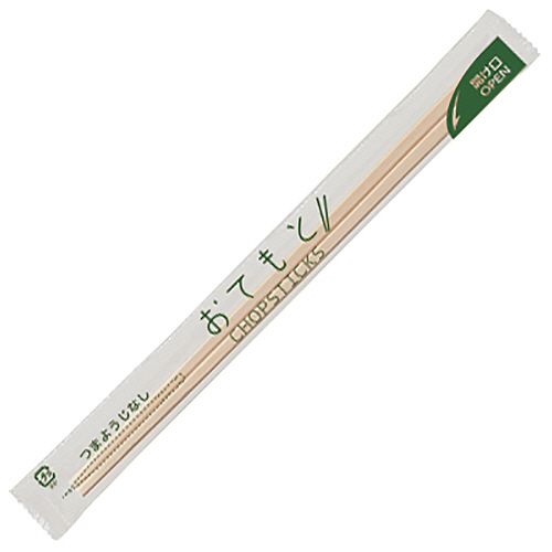 業務用白楊元禄OPP完封箸　爪楊枝なし　1セット(4000膳:100膳×40パック)